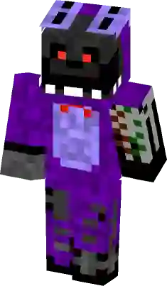 Withered Freddy - Five Nights at Freddy's 2 Minecraft Skin