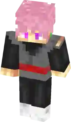 black goku Minecraft Skin