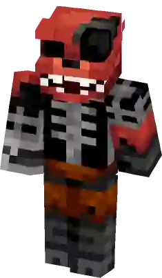 The Joy Of Creation : Ignited Freddy Minecraft Skin