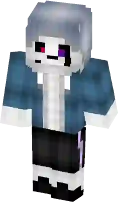 FNF dust sans  Minecraft Skin