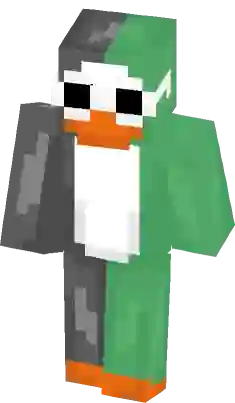 Penguin Gamer  Minecraft Skin