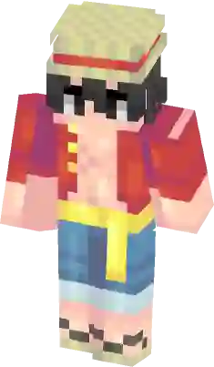 luffy monkey  Minecraft Skins