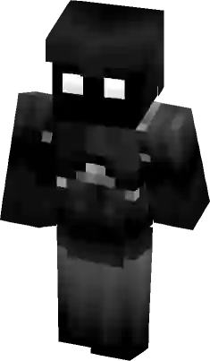 herobrine the dark knight Minecraft Skin