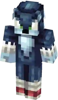 Majin Sonic  Minecraft Skin