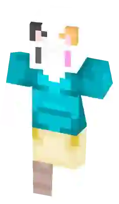 Earth - Minecraft skin (64x64, Steve)