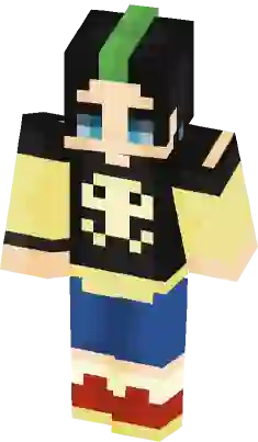 Total dramarama Duncan kid Minecraft Skin