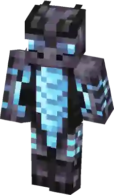 Blue Ender Dragon, Minecraft Skin