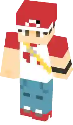 Pokemon - Ash Ketchum [Alola] Minecraft Skin