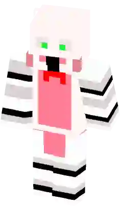 Funtime Foxy  Five Nights at Freddy's Sister Location (Lolbit alternative  in description) Minecraft Skin