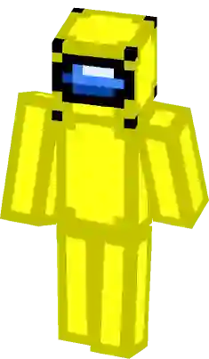 Sus Amogus Yellow Minecraft Skin