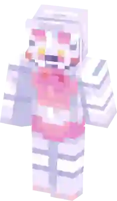 Withered Foxy (FNAF 2) Minecraft Skin