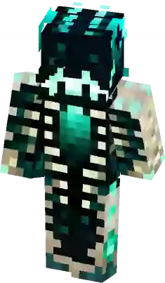 Sculk Ender Dragon (Color Sculk Sensor Palette) Minecraft Mob Skin