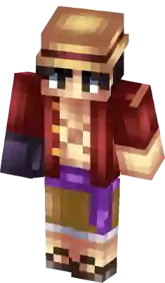 luffy calvo  Minecraft Skins