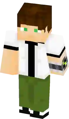 Ben Tennyson - Ben 10 Alien Force Minecraft Skin