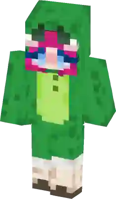 Cute frog Minecraft Skins