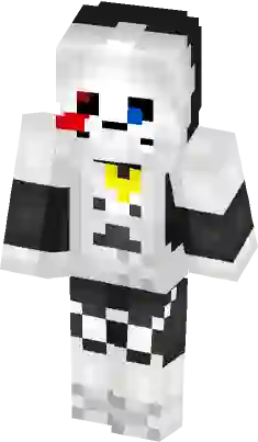 Download Cross Sans (X-Tale) (UnderVerse) Minecraft Skin for Free.  SuperMinecraftSkins