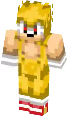 Super Sonic (Movie) Minecraft Skin