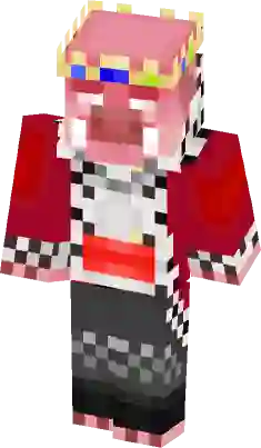 King herobrine Minecraft Skin