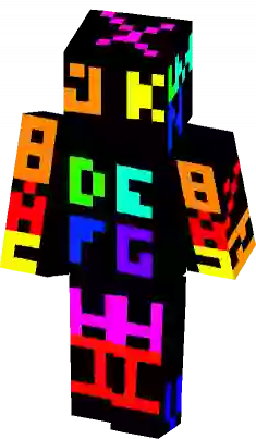 C - alphabet lore Minecraft Skin