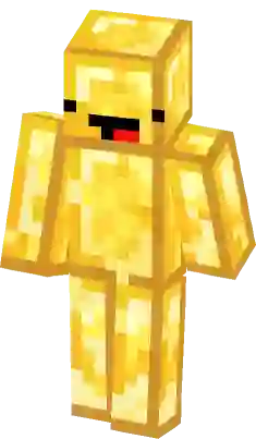 gold block  Minecraft Skin