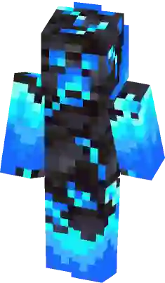 minecraft ice creeper skin