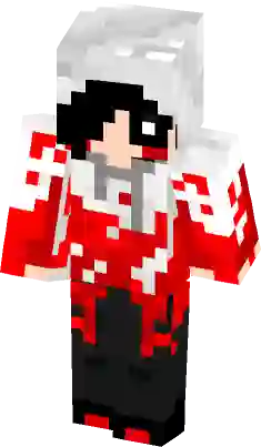 Bloody Herobrine Skin Minecraft Skin