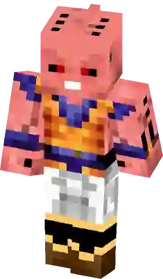 Majin Vegeta Majin Buu Saga Dragon Ball Z Minecraft Skin