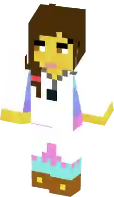 Stylised Herobrine Minecraft Skin