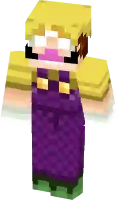 minecraft skin wario belly