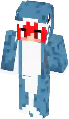 SharkIsMe Skin, Minecraft Skin