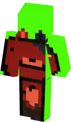 Withered Foxy  Minecraft Skin