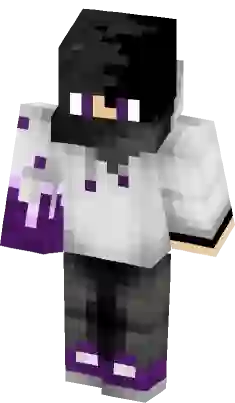 ender boy in hoodie, Minecraft Skin