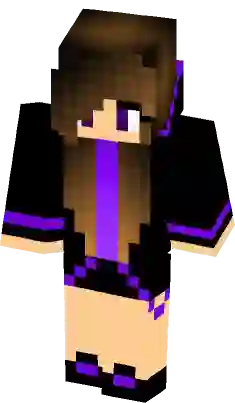 Ender Dragon Girl Minecraft Skin