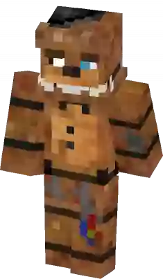 Withered Freddy Fazbear  FNaF 2 Series Minecraft Skin