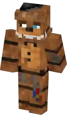 Withered Freddy Fazbear  FNaF 2 Series Minecraft Skin