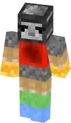 Redstone Block Skin Minecraft Skin