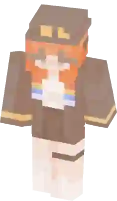 Female Fundy  Minecraft Skin