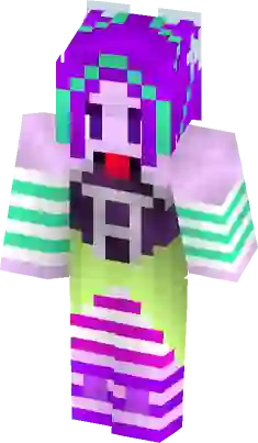 Emo Rainbow Blaze Minecraft Mob Skin