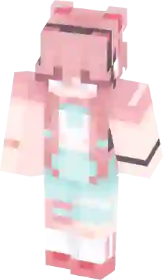 minecraft gamer girl skin