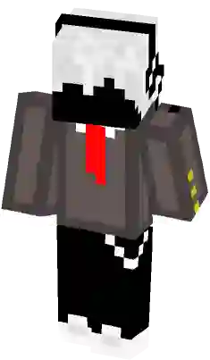 Minecraft Tuxedo Zombie Slenderman Herobrine, skin for minecraft