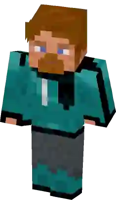 Herobrine With Beard and New Clothes Minecraft Skin