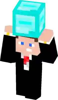 A diamond block SKIN, Minecraft Skin