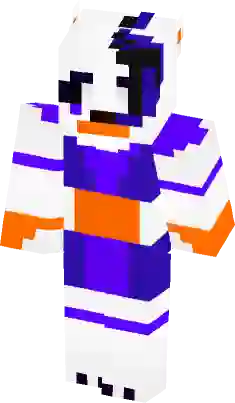 Stylized Lolbit [FNaF World] Minecraft Skin