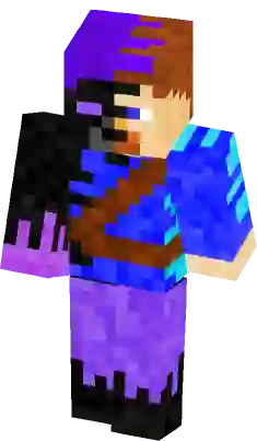 corrupted herobrine Minecraft Skin