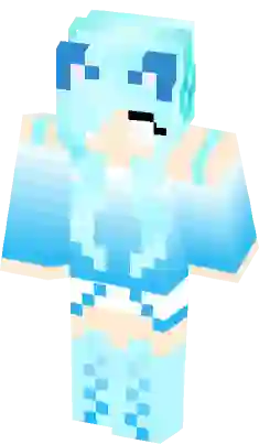 ICE HEROBRINE Minecraft Skin