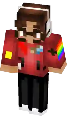 The skin I made based on the pansexual flag : r/Minecraft