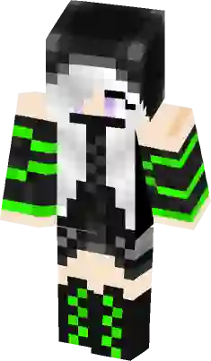 Julia Minegirl Reversa Minecraft Skin