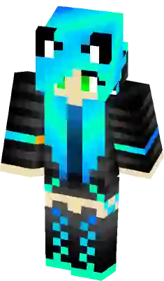 minecraft dragon girl skin