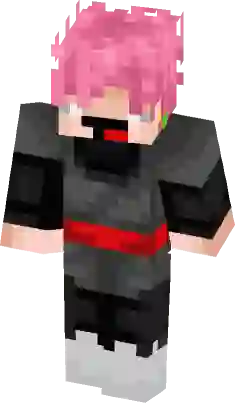 black goku Minecraft Skin