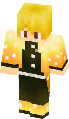 Zenitsu Minecraft Skins SkinsMC